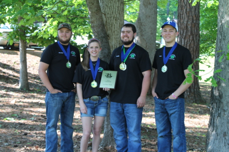 Picture of 2015 State Champion Chattooga County .22 Rifle Team